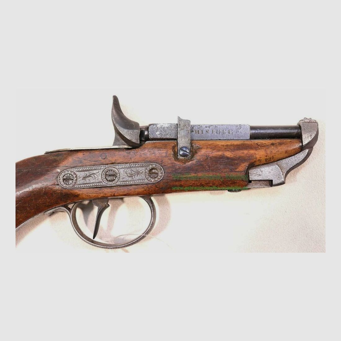 Belgian, various Mod. salon pistol 4 mm