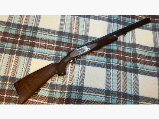 Merkel SLII Simson Bockbüchsflinte thermostabil Handspannung 7x65R 20/76