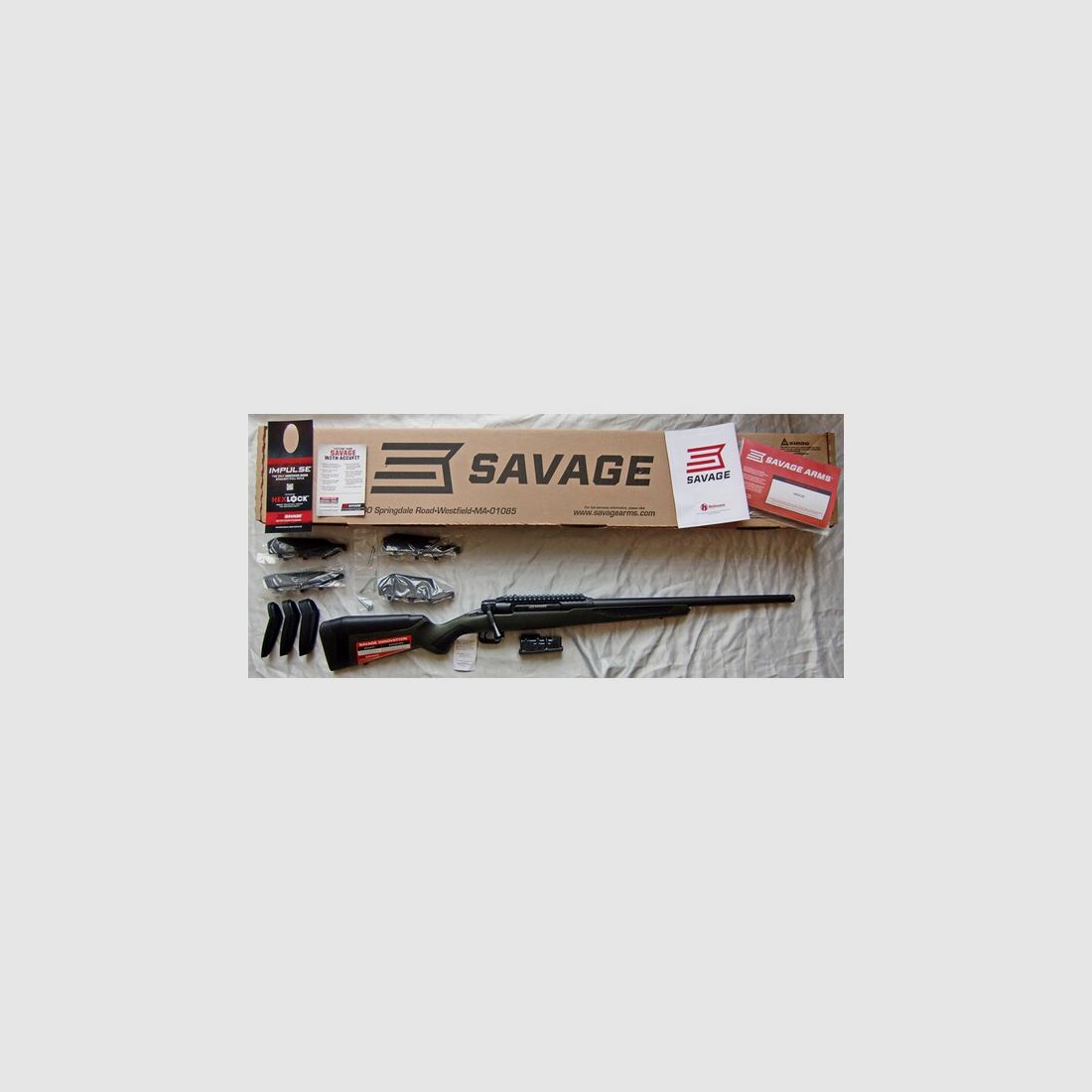 GERADEZUG-REP.-BÜCHSE SAVAGE IMPULSE HOG HUNTER, Kal. .30-06 SPRING., NEUWAFFE!!!