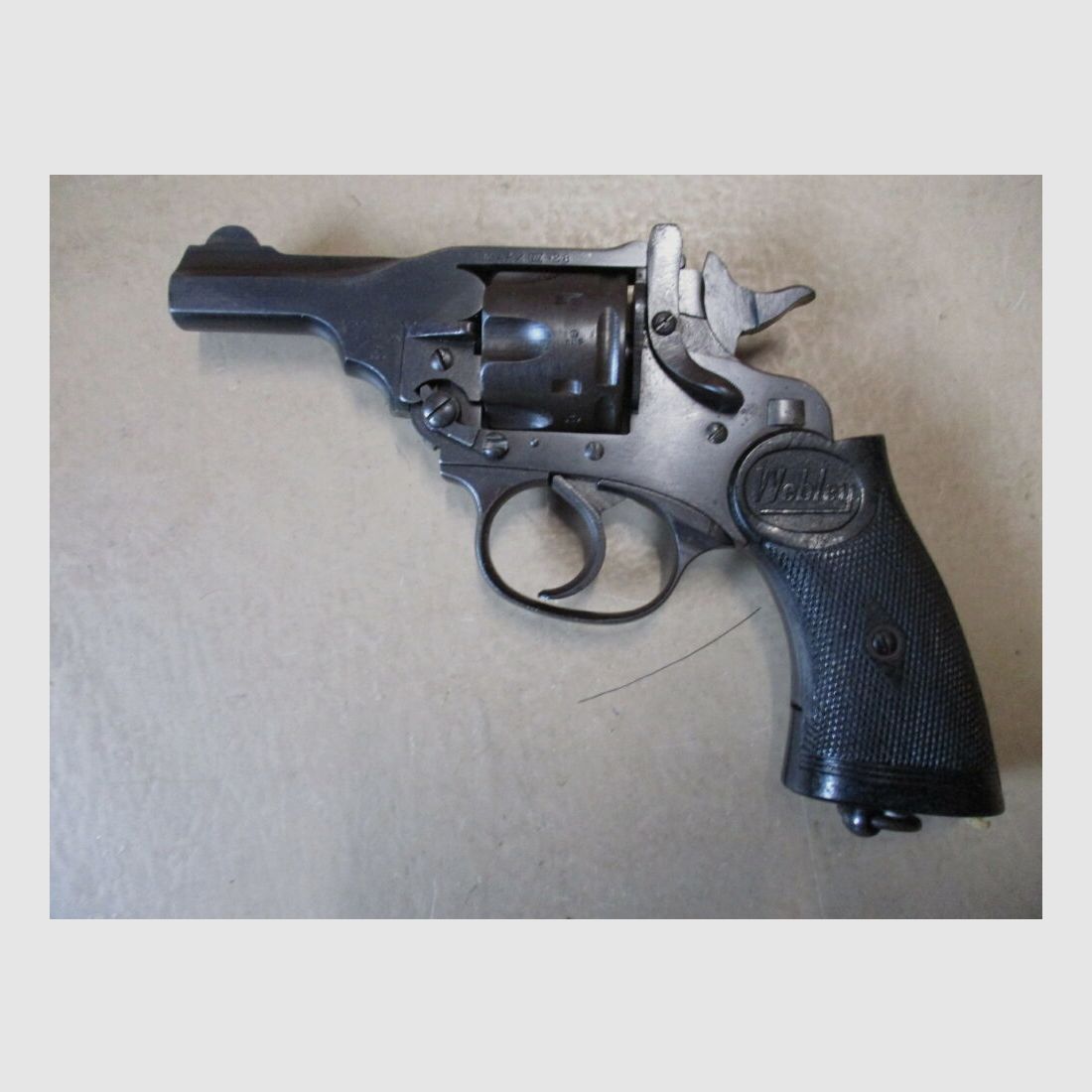 Revolver Webley 3" mit Sicherung .38 S&W MK IV