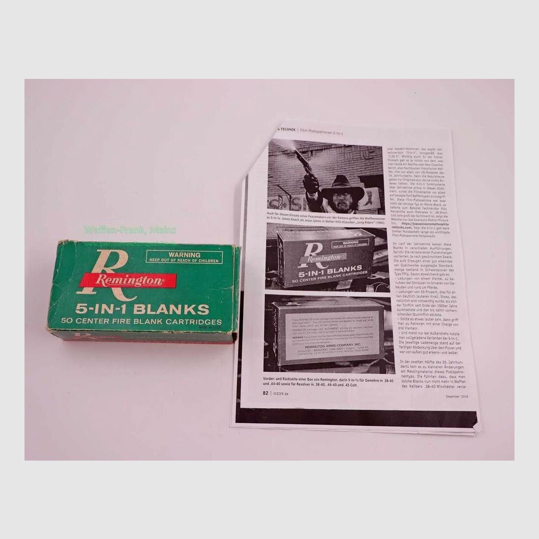 Remington - USA Revolverpatronen
