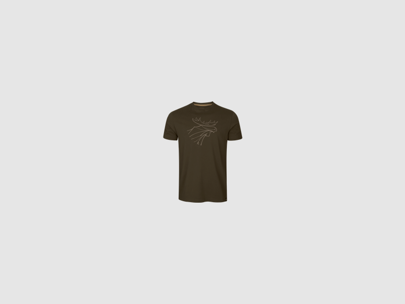 Härkila T-shirts graphiques, lot de 2, Willow green/Slate brown, image 5 sur 7