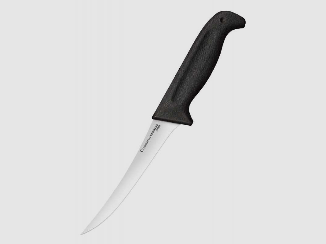 Cold Steel Ausbeinmesser, Geschweift, Steife Klinge, Commercial Serie