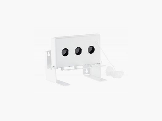 Mobilny cel typu biathlon mały model 3 otwory na 4,5 mm