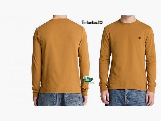 TIMBERLAND T-shirt a Maniche Lunghe colore senape