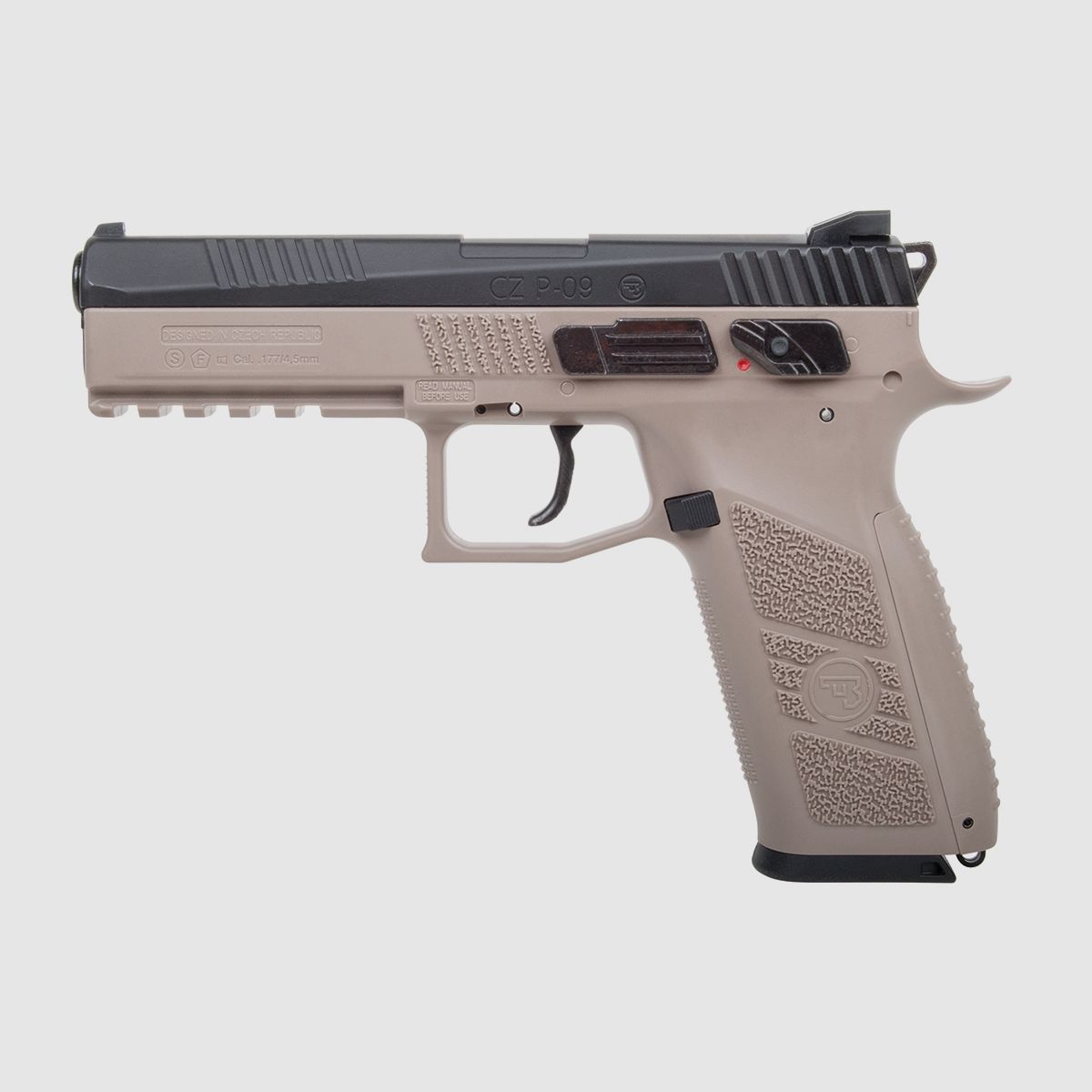 CZ 75 P-09 Duty Bicolor 4,5mm - Druckluft Co2 BlowBack