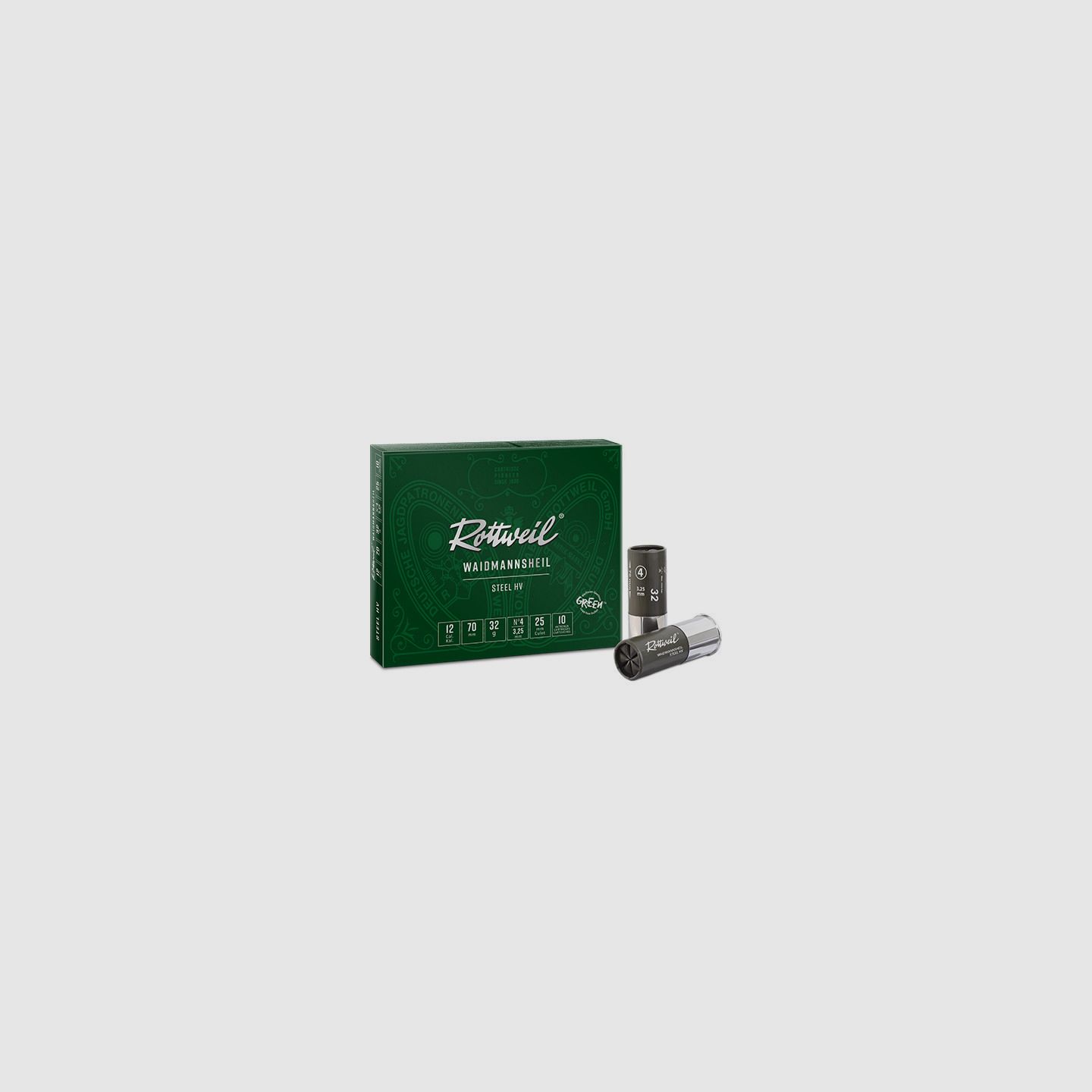 Rottweil Waidmannsheil Steel HV - 12/70 - No. 5 - 3.0mm - 32g