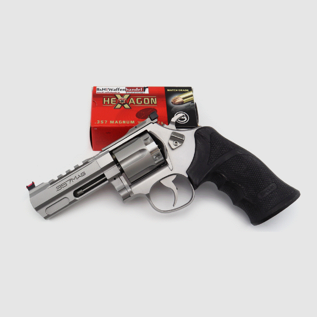 Spohr 284 Carry in acciaio inossidabile, .357 Magnum