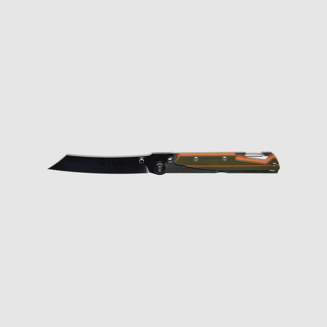 Schweizer Taschenmesser Lug SP3S khaki/orange 8,5 cm, Bild 3 von 5