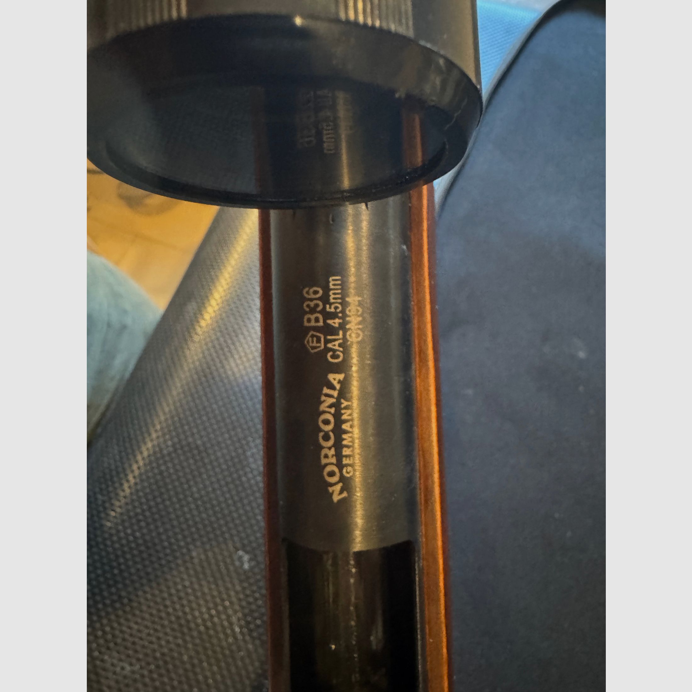 Norconia B88 Unterhebelspanner 7,5J 4,5mm inkl. Zielfernrohr 3-9 x 45