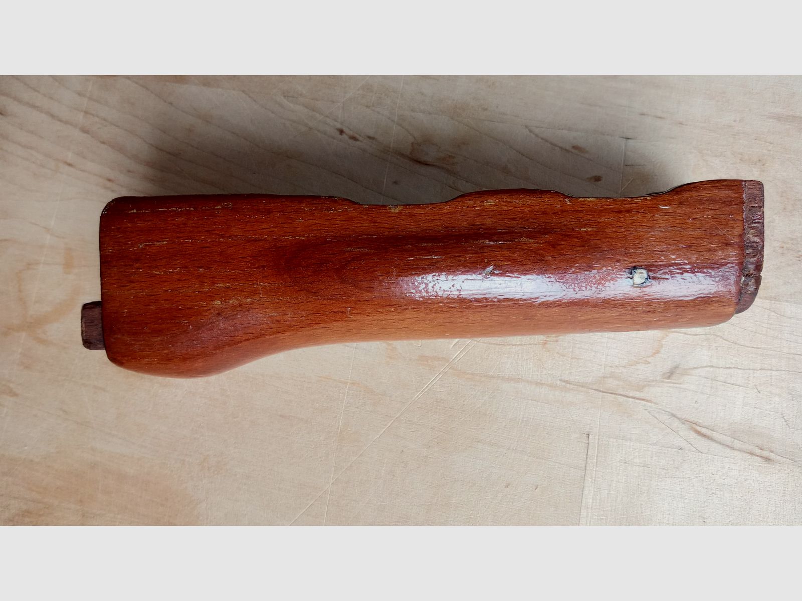 #3 unterer AK Palmswell Handschutz Holz vermutlich Rumänien