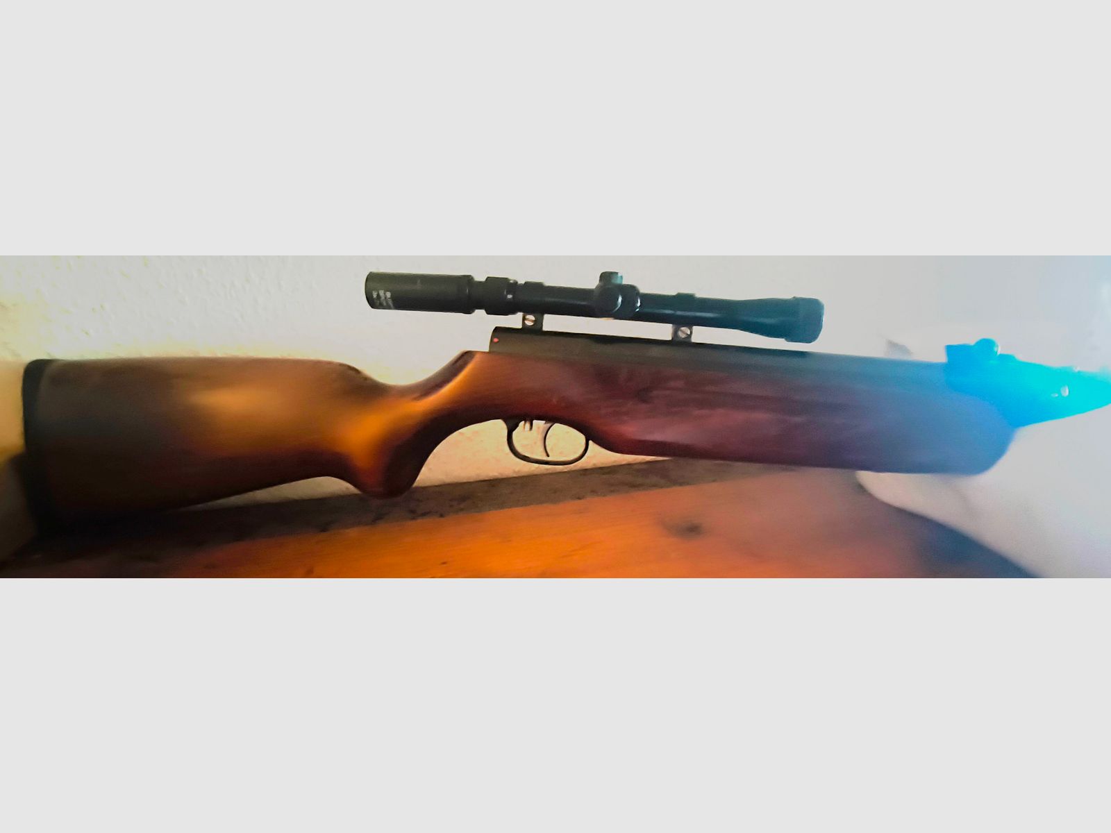 Weihrauch HW 35 im  Kaliber 4,5mm, mit ZF BUSHNELL 3×7×20mm &  Weihrauch Schalldämpfer 15mm +2mal Dosen Spitzkopf Diablos  4,5mm