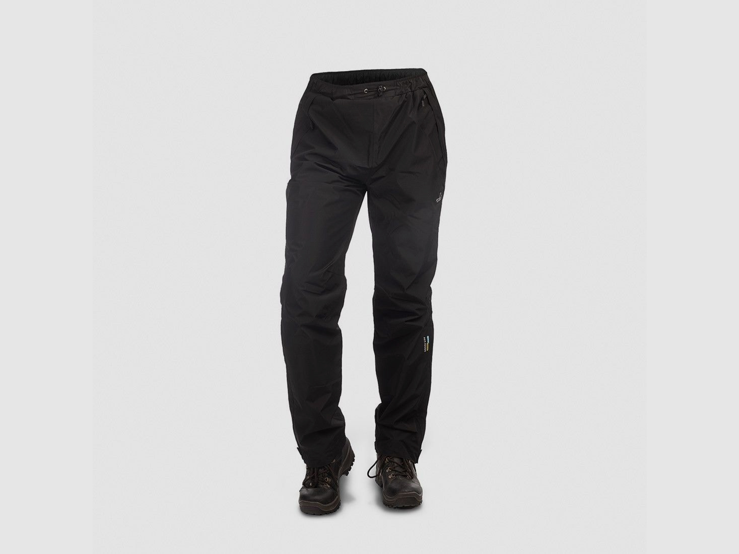 Arrak Outdoor Pantalones de Lluvia - Negro - Talla M