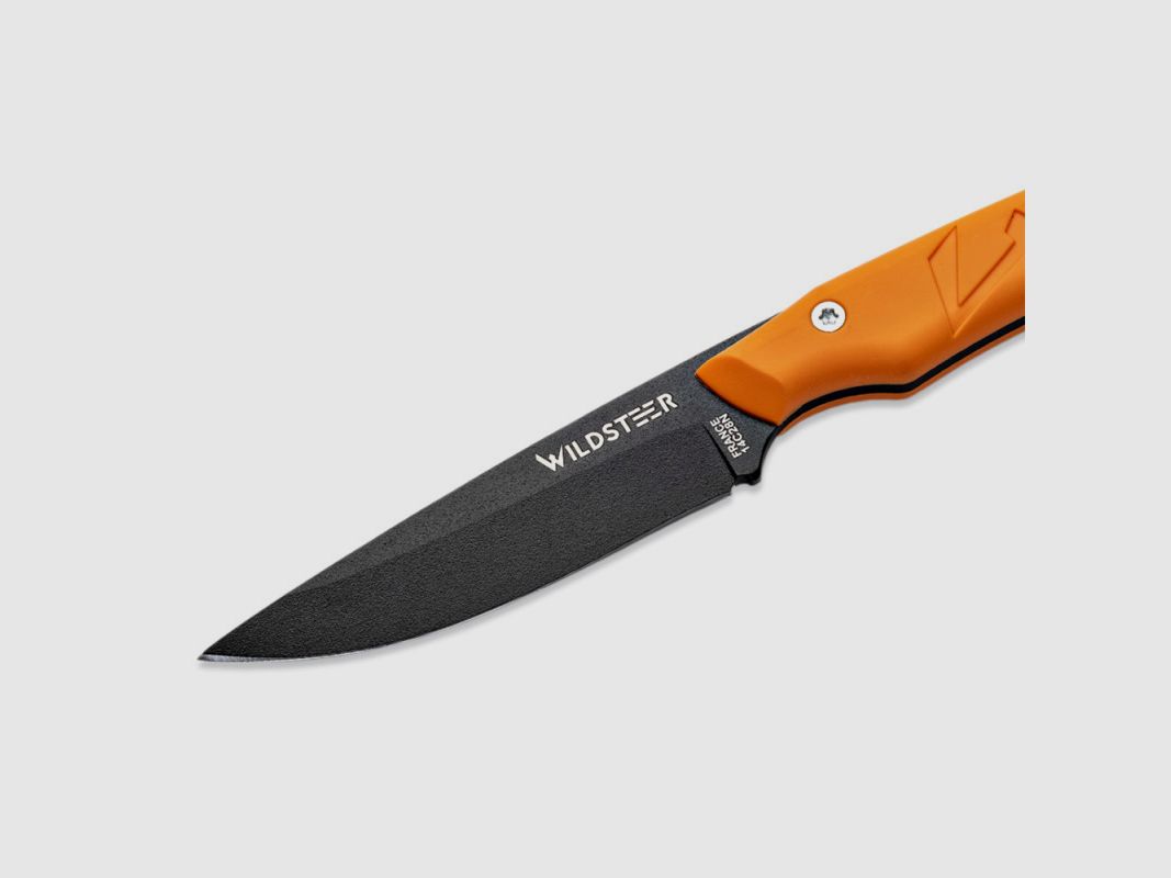 Cuchillo Wildsteer Troll Tactiprene Naranja Hoja Epoxy Negra, imagen 2 de 4