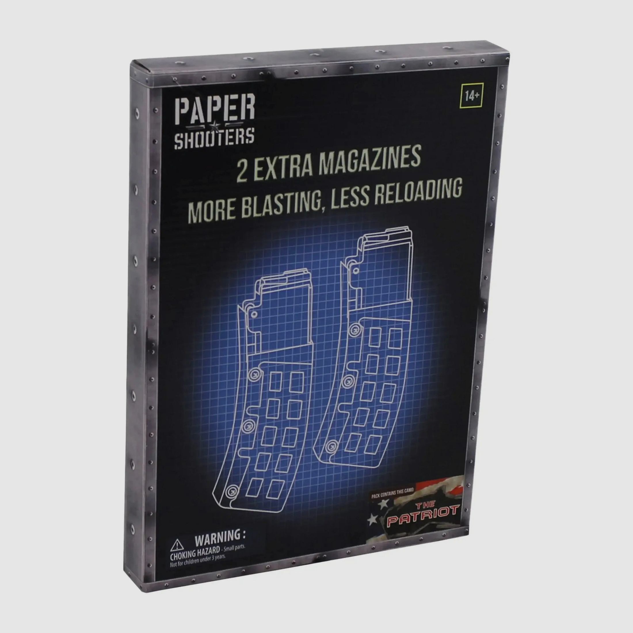 MFH MFH Paper Shooters Ersatzmagazin Tactician Patriot 2er Pack