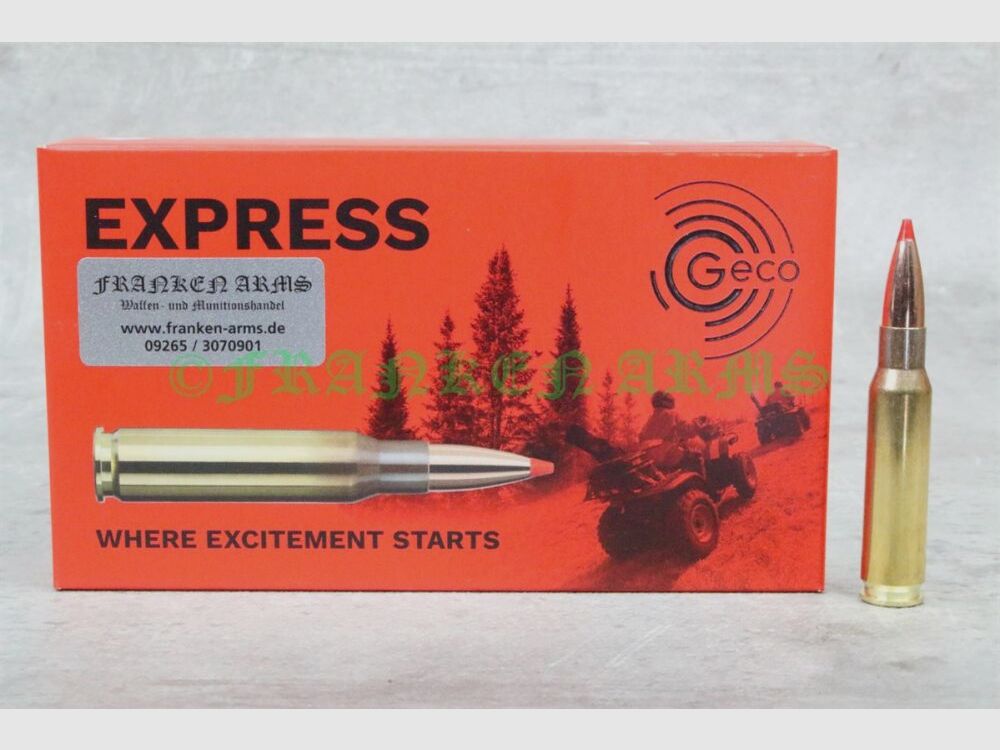 Geco Express .308 Win. 165gr. 10,7g 20 Stück Staffelpreis