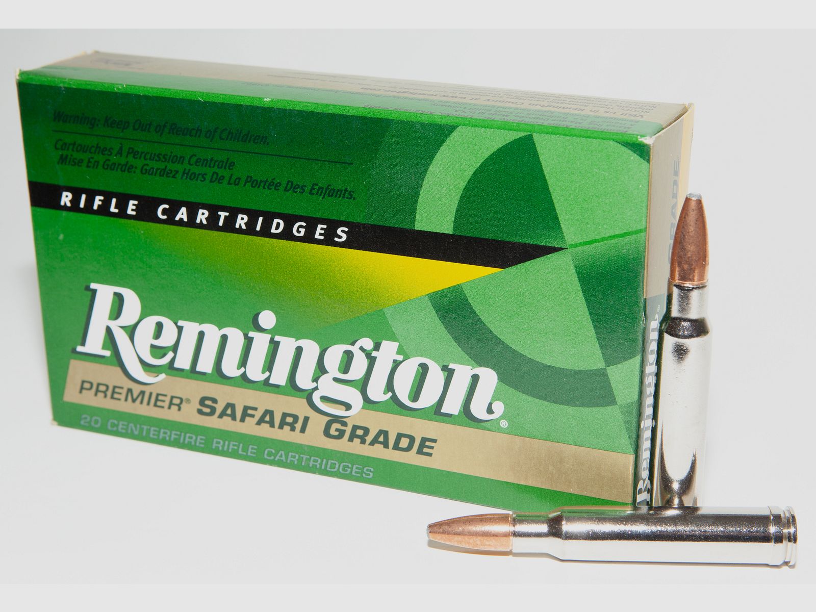 REMINGTON 338 WM. SWIFT AFR. 225GR.