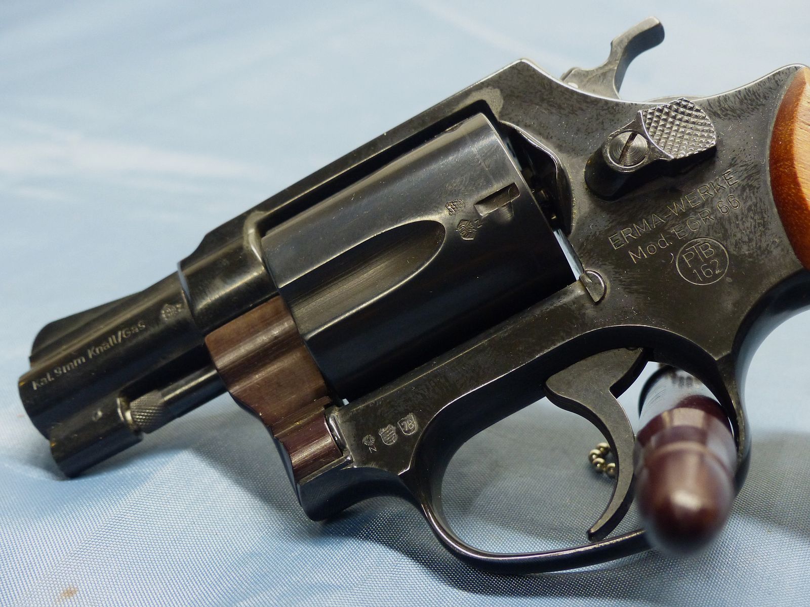 Erma EGR 66 signal revolver 9 mm 1978 vintage, immagine 9 di 11