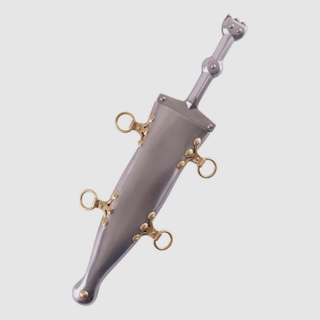 Pugio romano con funda de acero