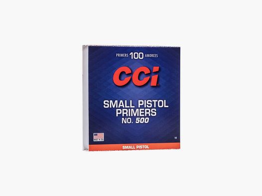 PISTONES CCI 500 SMALL PISTOL