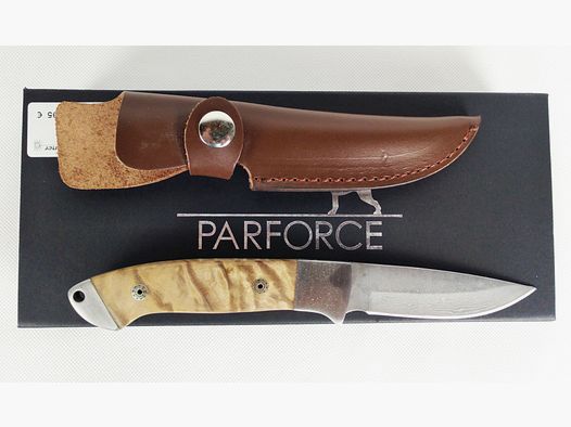 Parforce Messer Damast/Wurzelholz