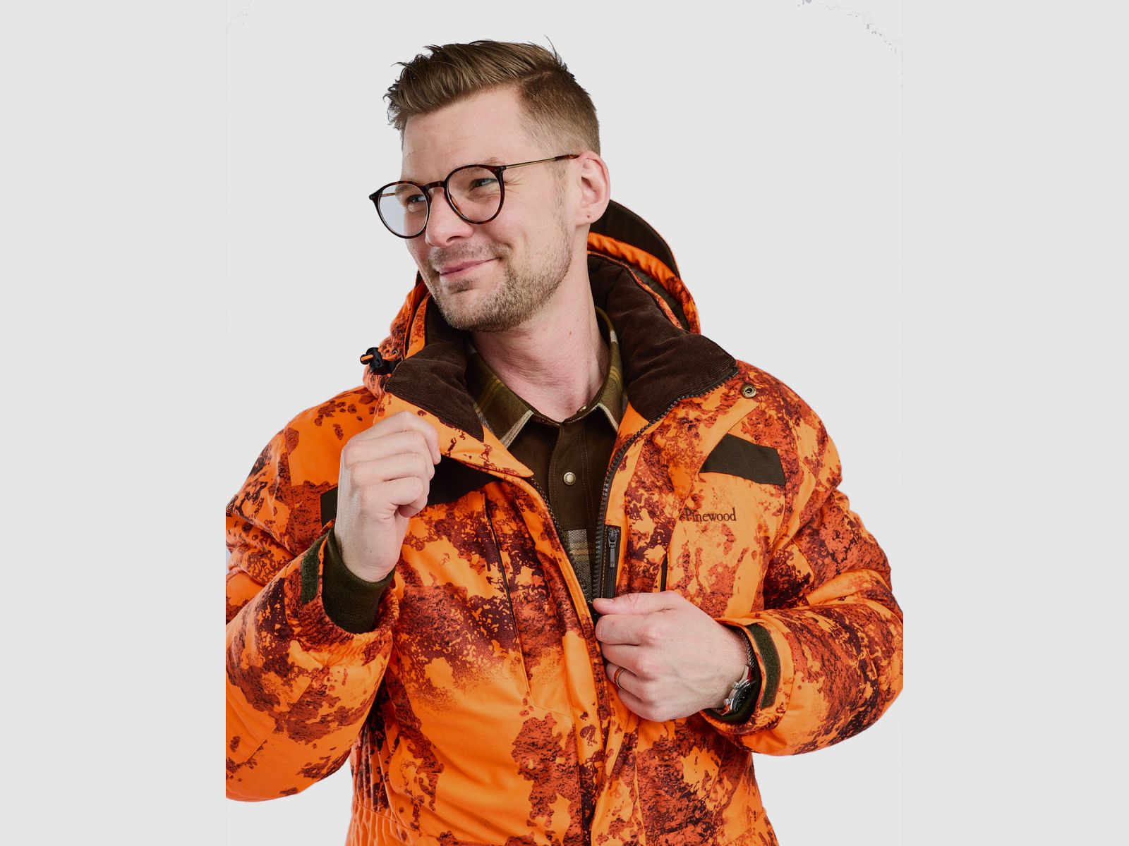 Pinewood 5684 Småland Abisko Camou 2.0 jas 2XL, afbeelding 5 van 10