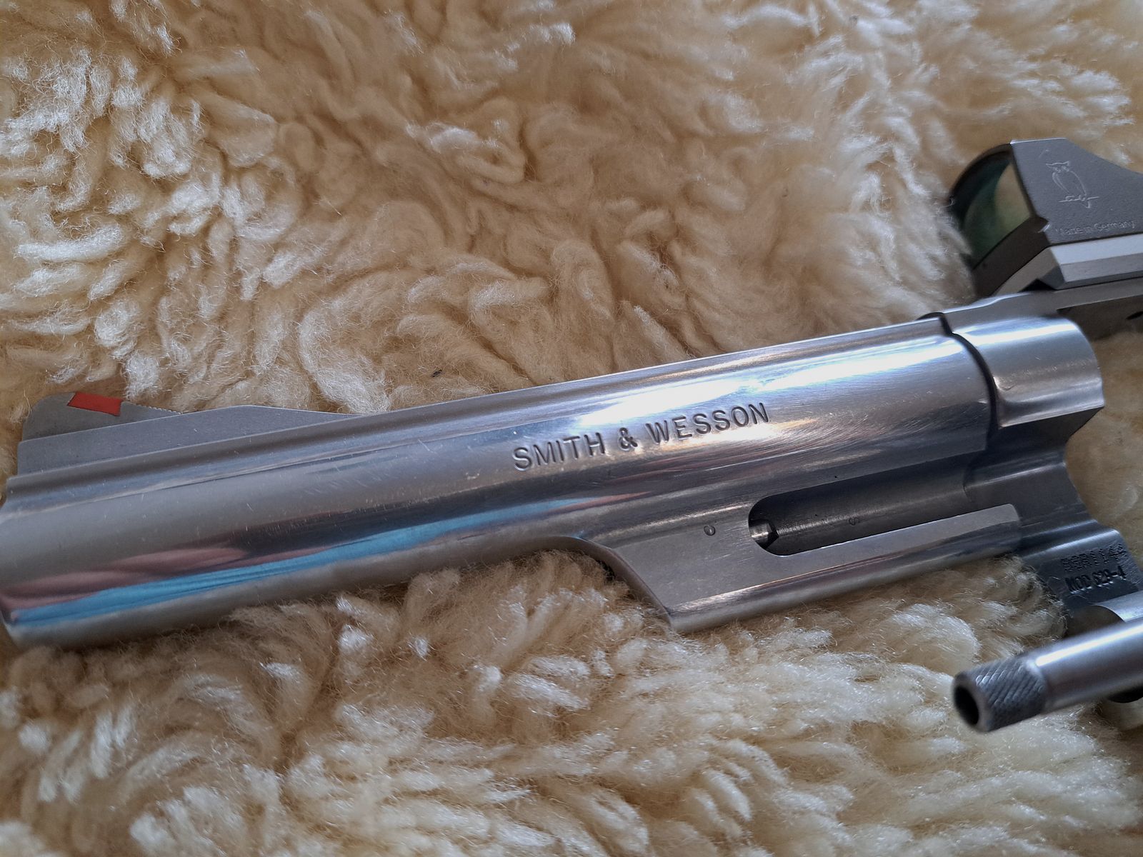 Revolver S&W Smith & Wesson 629-4  .44 Magnum 6,5" mit Docter Optics gebraucht , Bild 4 von 15