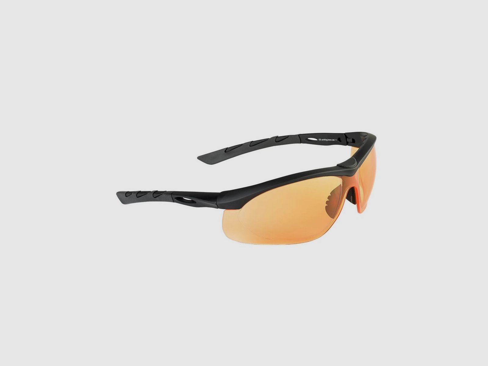 SwissEye Tactical Brille Lancer rubber black - orange