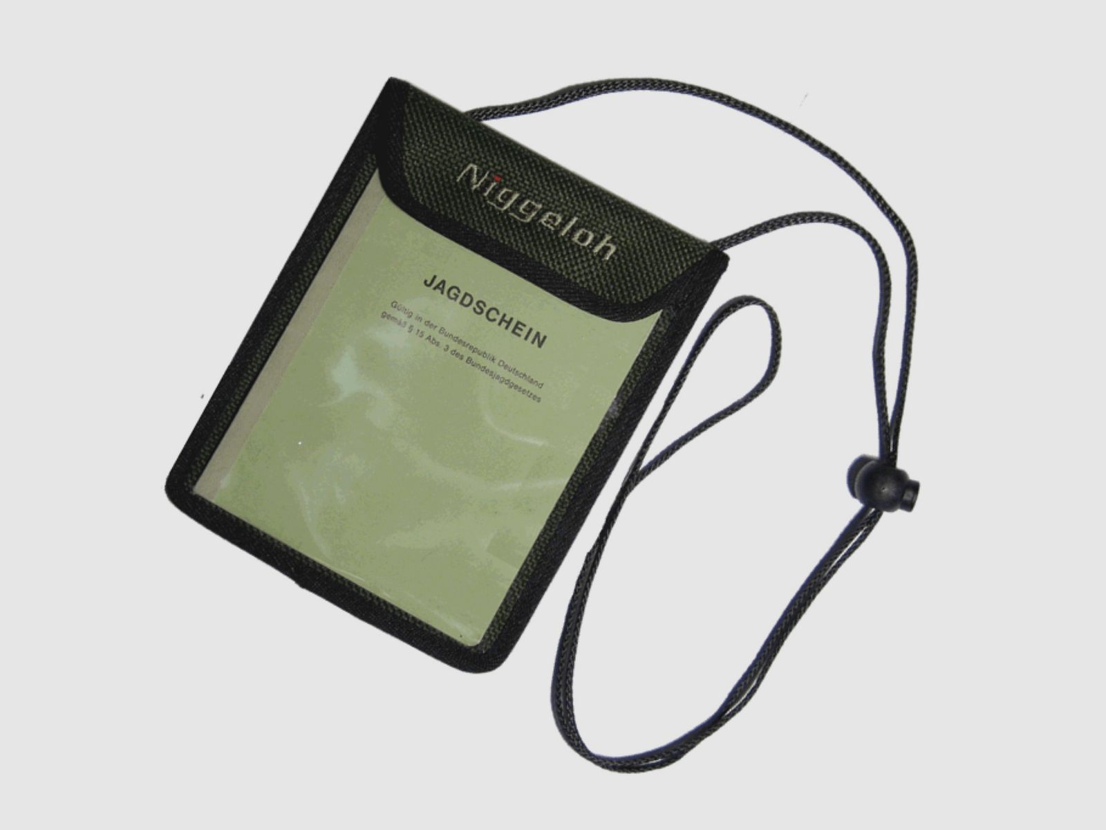 Niggeloh 406600486 Torba na pozwolenie na polowanie Cordura Oliwkowa