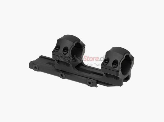 Leapers Accu-Sync 25,4 mm Profilo Medio 34 mm Anelli Offset Neri