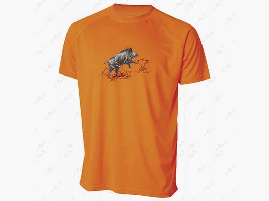 T-shirt BARTAVEL DIEGO zwijn oranje