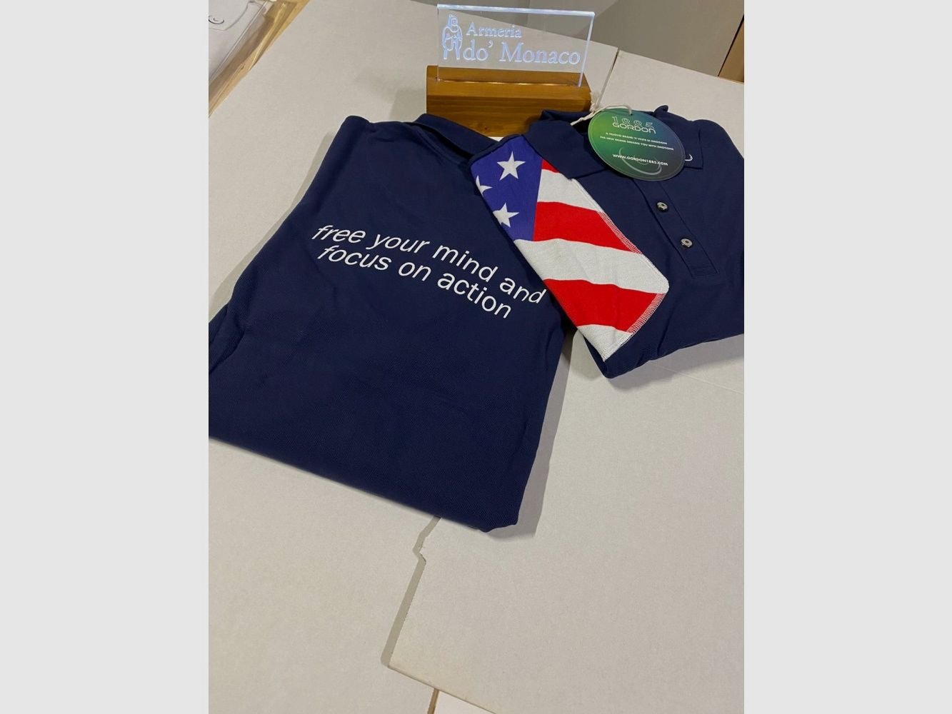 T-Shirt mit amerikanischer Flagge