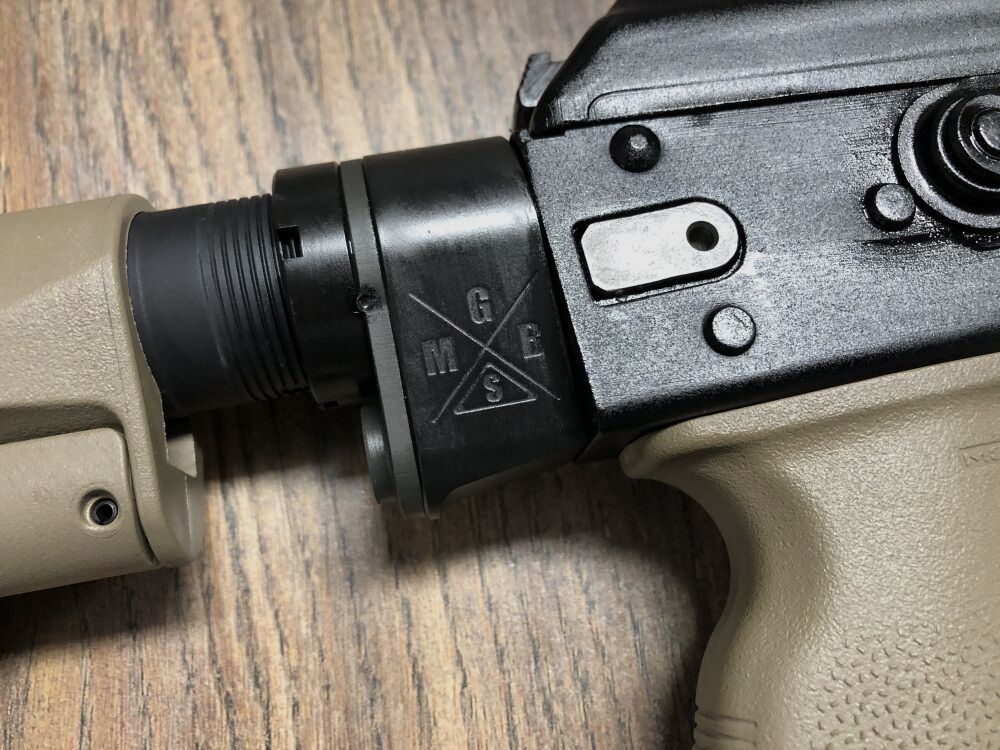 sportlich zugelassen - Saiga MKK 102 Sport - halbautom. Büchse .223Rem Izhmash - mit Schubschaft sportlich zugelassen! - 34,1 cm Lauf - zivile Version - System AK74 AK47 AK-102 - kurze Version der AK-101