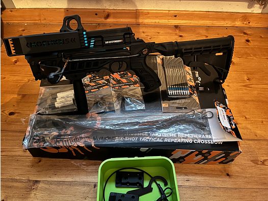 Steambow AR Stinger 2 Tactical Repetierarmbrust inkl. Zubehör