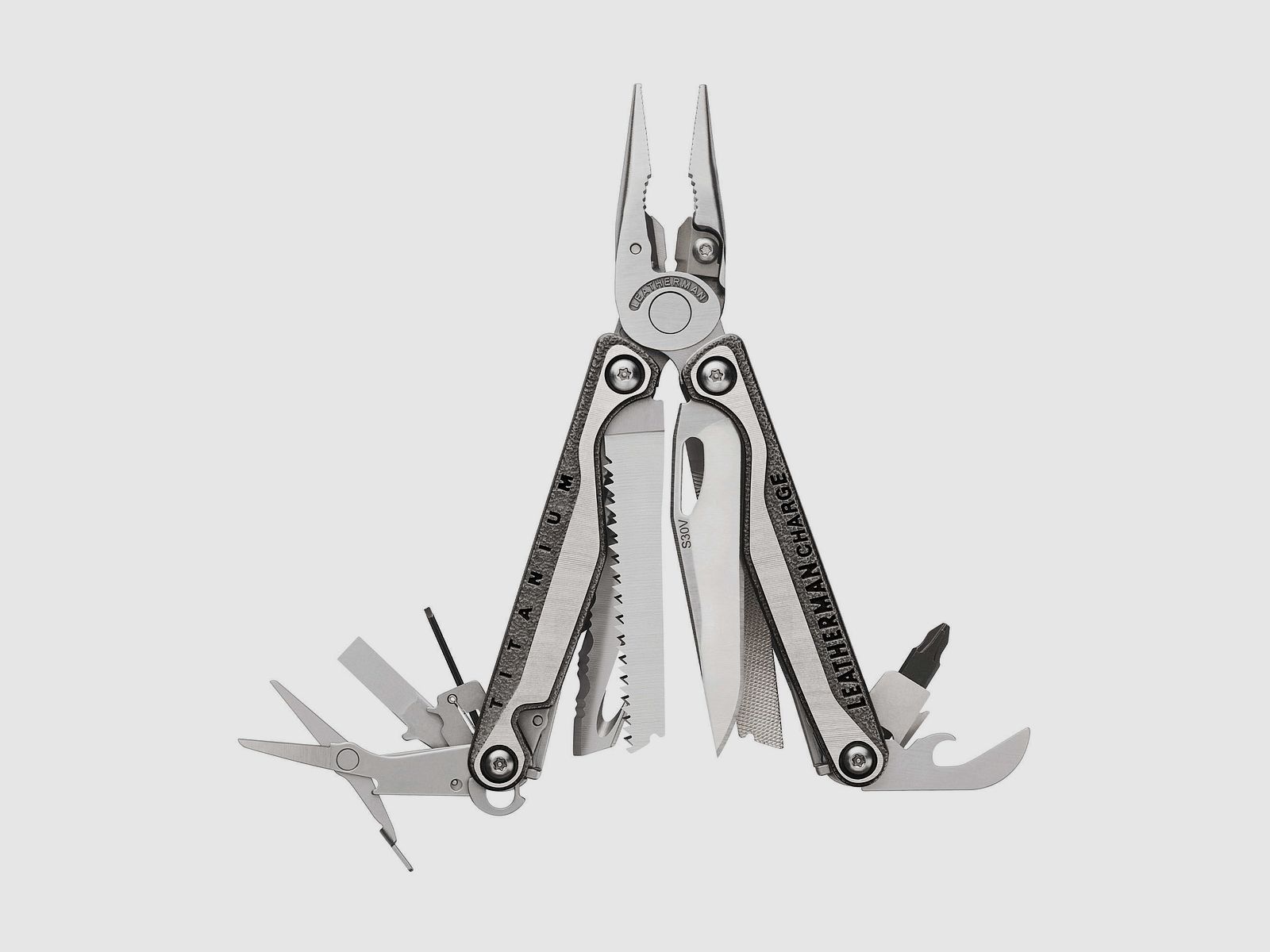 Leatherman CHARGE + TTI Titanium, Nylon Holster with Pocket, M