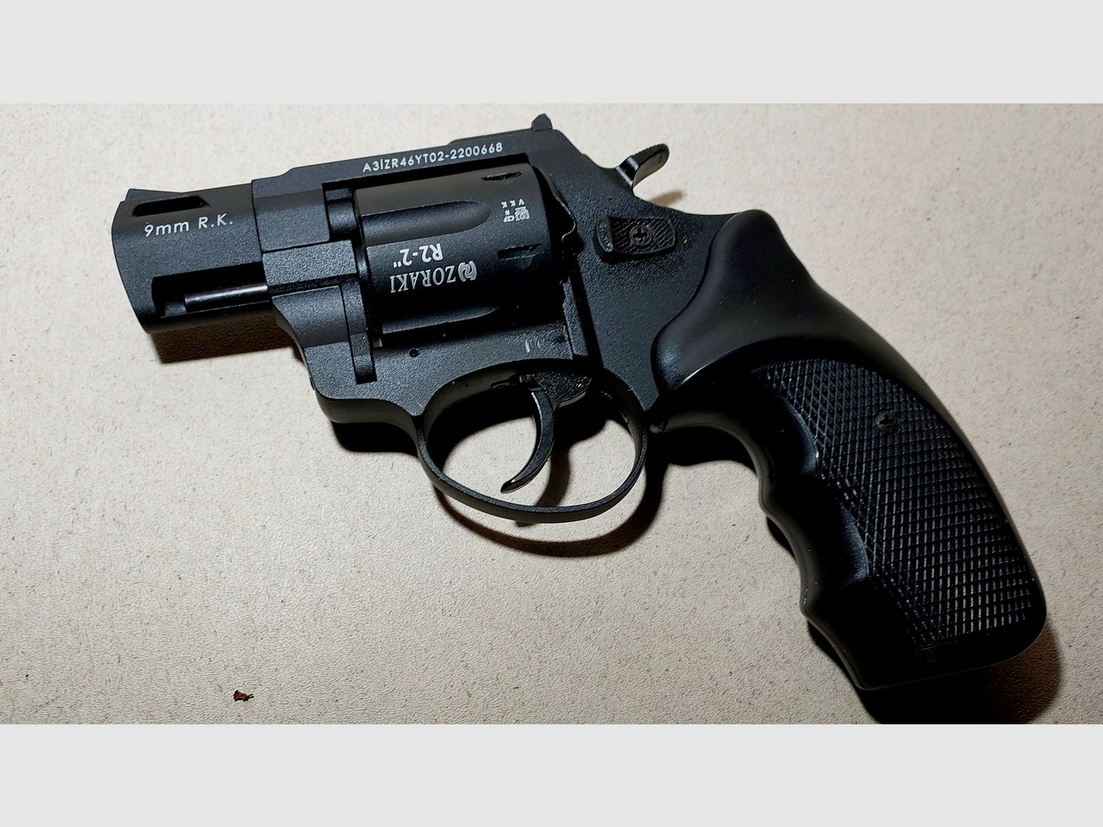 Zoraki R2 2 Zoll Revolver Kal. 9mm R.K. brüniert