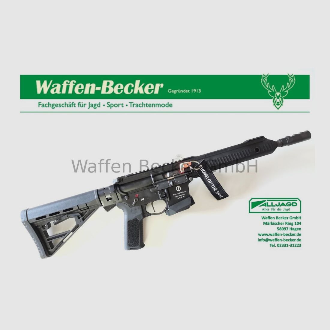Schmeisser (Waffen Schumacher) Schmeisser AR15-9 S4F Sport Dynamik PCC 10,5" 9mm Luger