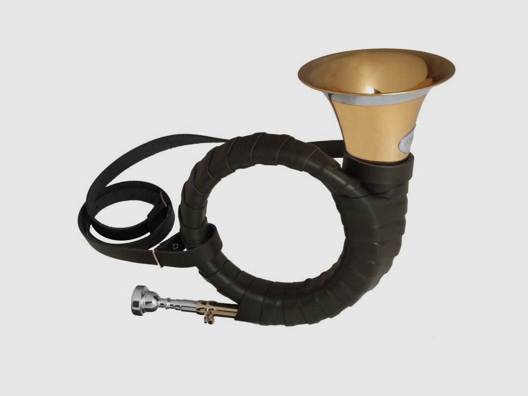 Jagdhorn Fürst Pless-Horn mit Stimmzug