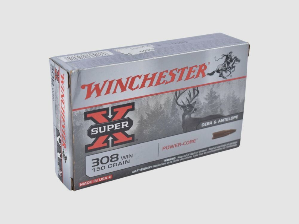 Winchester .308 Win. Power-Core 150grs / 9,7g