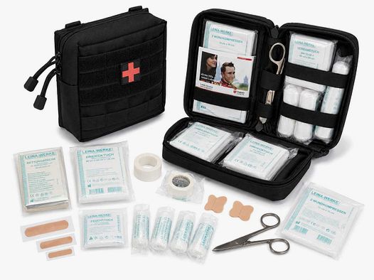 Mil-Tec First Aid Set Leina Pro 43-tlg. Large Schwarz #16025502