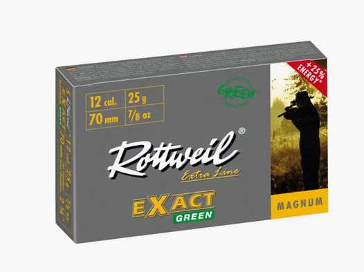 Exact Green 12/70 Mag - 25g (a5) senza piombo