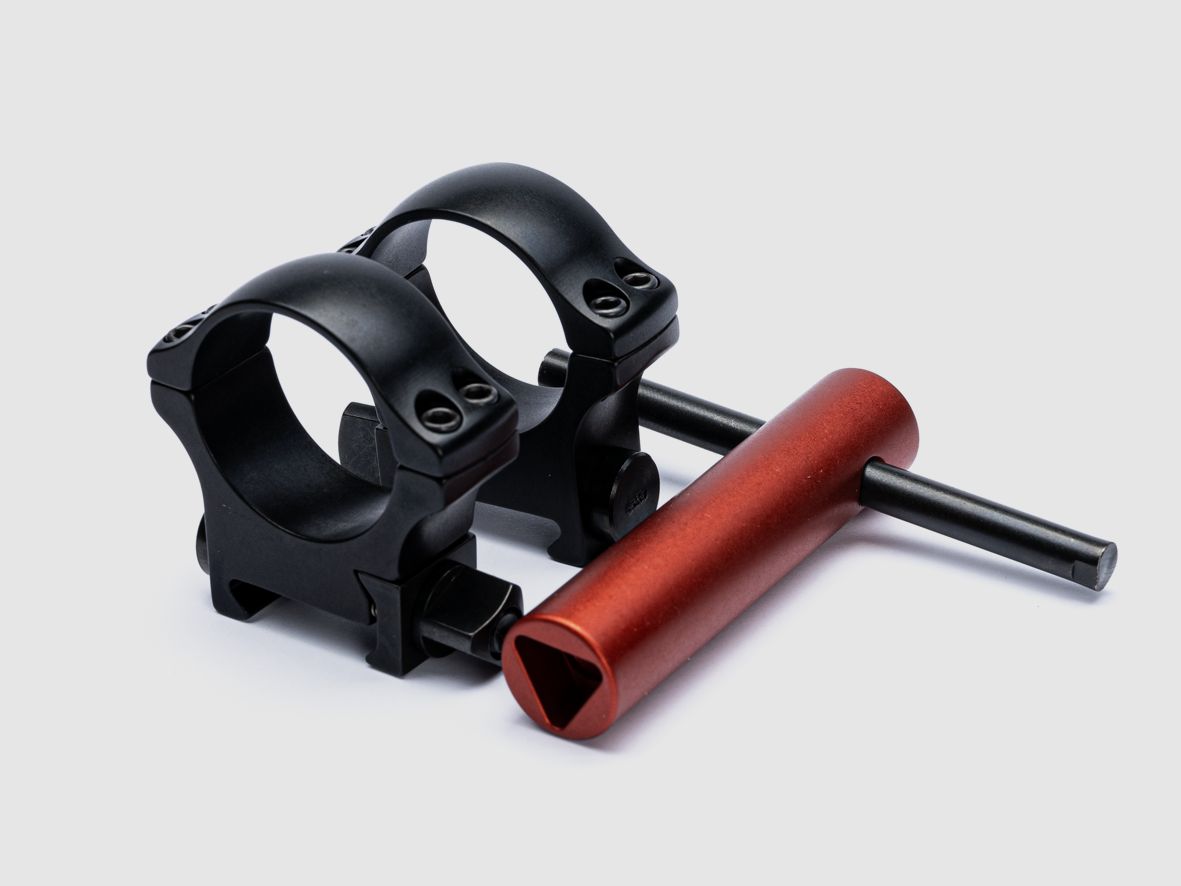Mounting set for riflescope