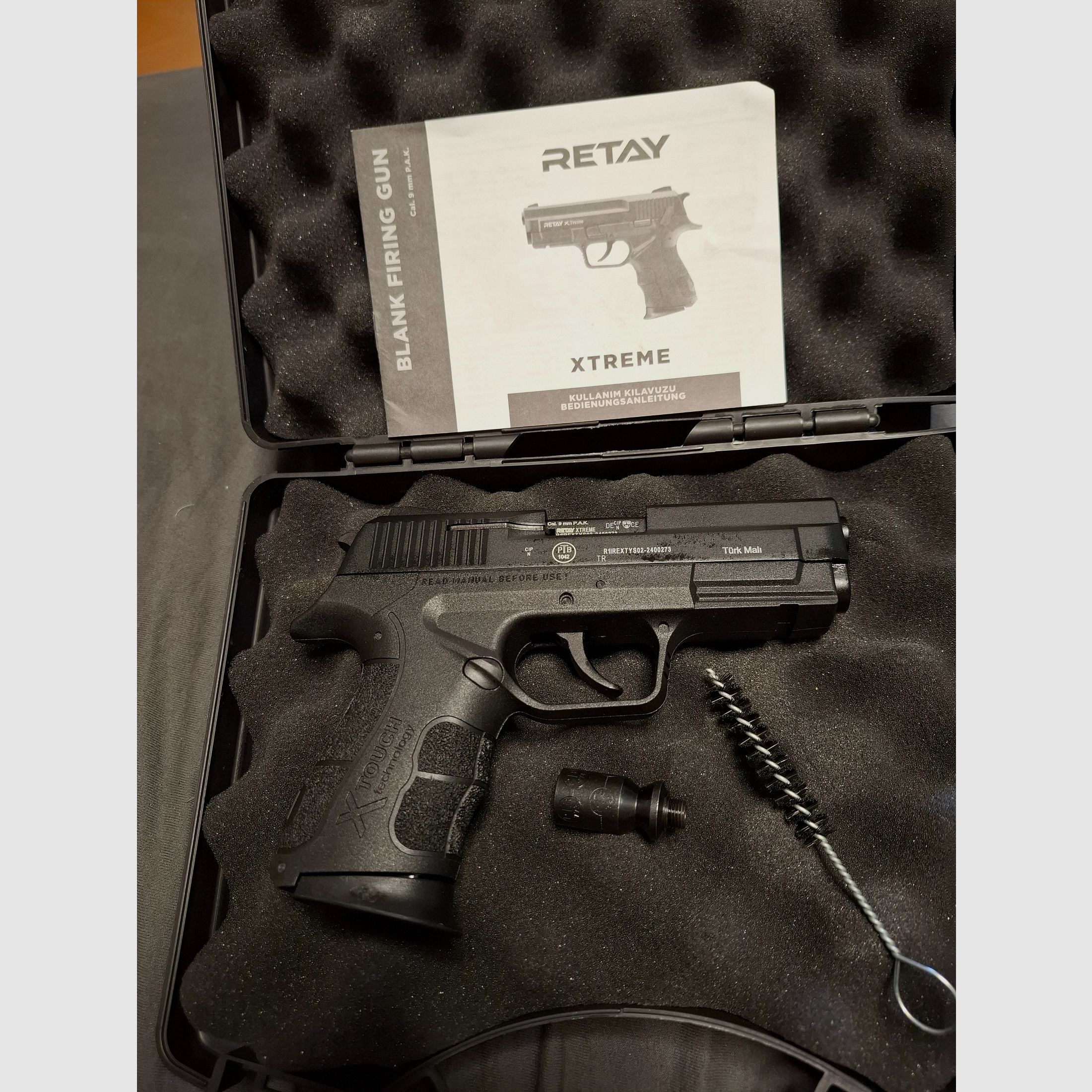 Retay X TREME Black 9mm P.A.K. "NEW, image 2 of 3