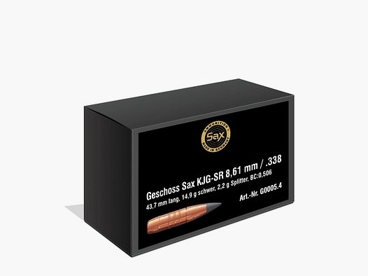 SAX KJG-SR .338 14.9g