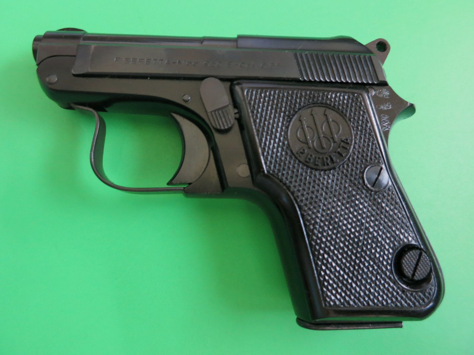 Pietro Beretta 950B półautomatyczny pistolet z łamanym lufą 6,35 Browning „MADE IN ITALY“, jak nowy #50