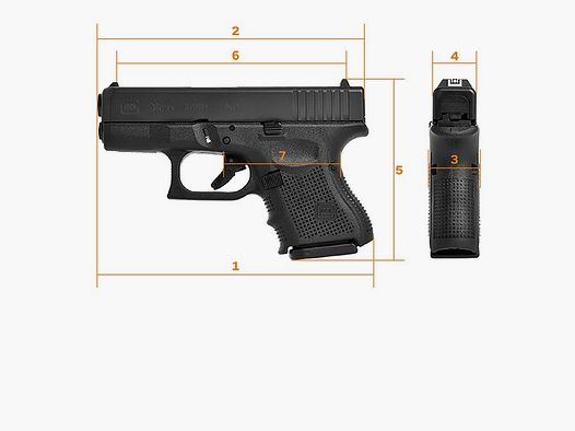 GLOCK 26 Gen4 – Cal. 9 mm Luger