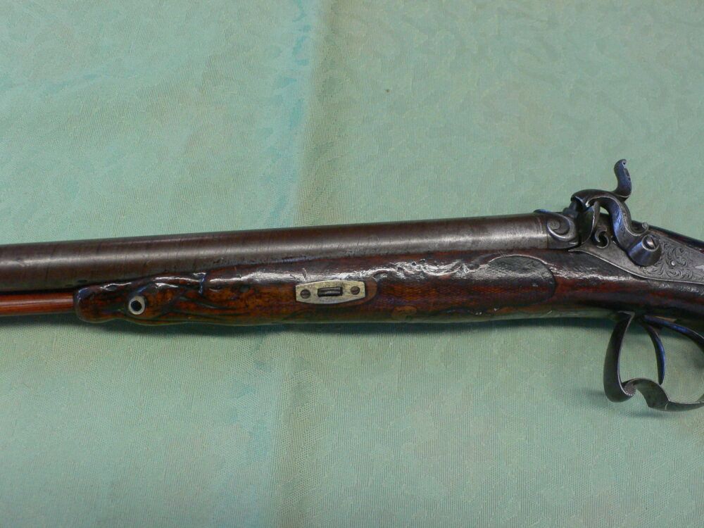 A.W.Edel Leipzig escopeta doble