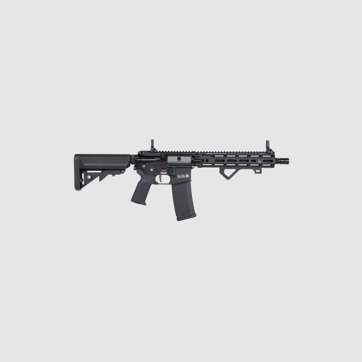 SA Daniel Defense® MK18 RIII M-LOK 10.5" (SA-P27 RIS III PRIME™ Aster II ETU BLDC™) Rifle Airsoft Libre a partir de 18 - Negro -F-