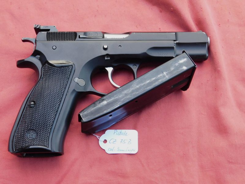 CZ 75 Uhersky Brod Kal. 9mm Präzisions Visier