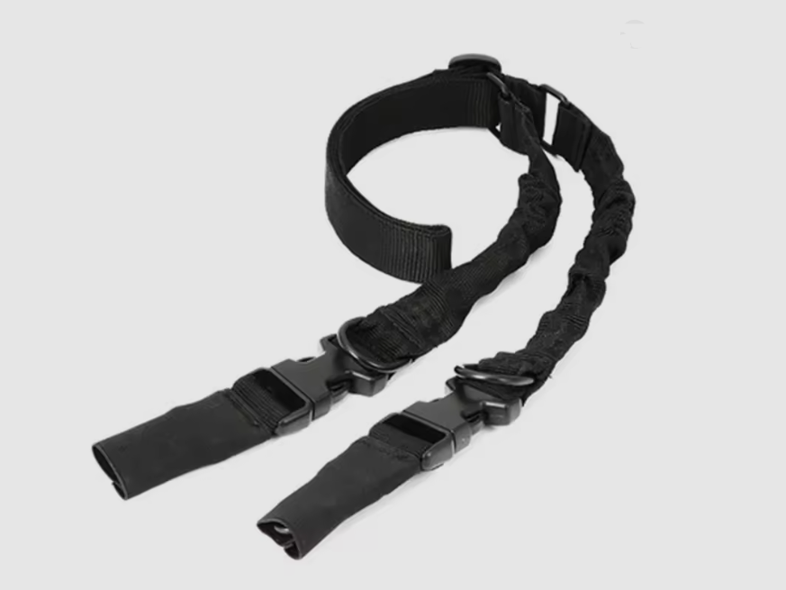 Sangle tactique, sangle de transport Bungee, sangle à 1 point, sangle à point unique avec mousqueton en métal, image 5 sur 5